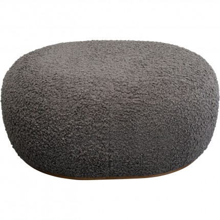 Stool Pebble Boucle 81cm grey Kare Design