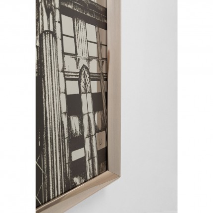 Picture Mirror Empire State 77x130cm Kare Design