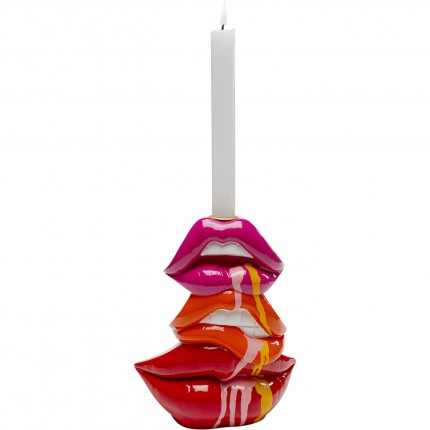 Candle Holder lips 17cm Kare Design