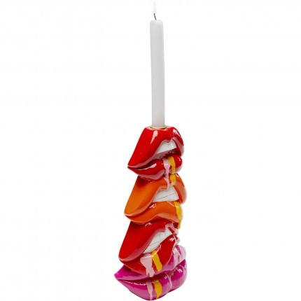 Candle Holder lips 30cm Kare Design