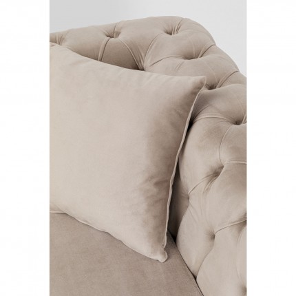 Corner Sofa Bellissima left velvet beige Kare Design