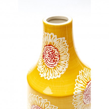 Vase Big Bloom yellow 38cm Kare Design