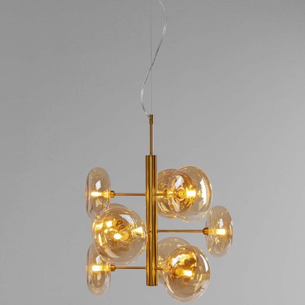 Pendant Lamp Headlight Brass Kare Design