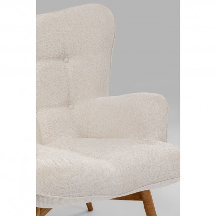 Armchair Vicky Cream Kare Design