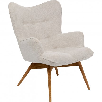 Armchair Vicky Cream Kare Design