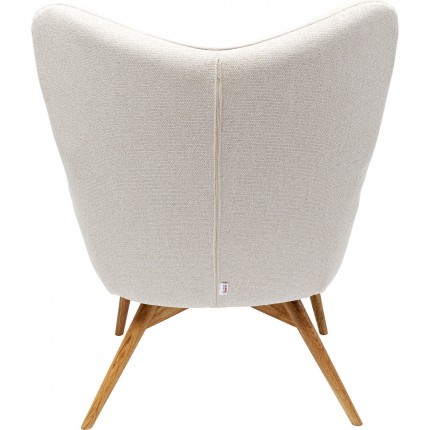 Armchair Vicky Cream Kare Design