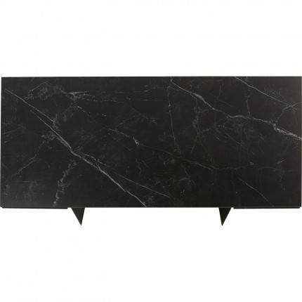 Extension Table Novel 180x90cm black Kare Design