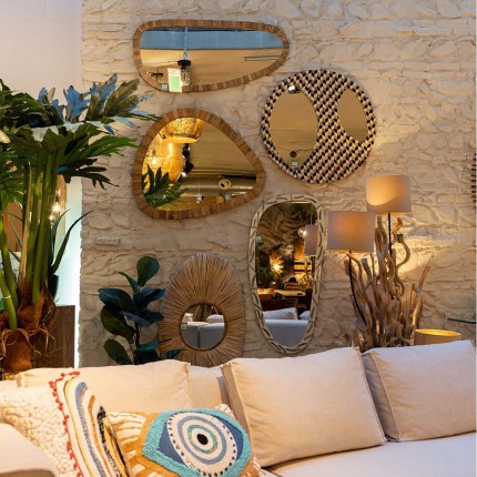 Wall Mirror Bora Bora 65x77cm Kare Design