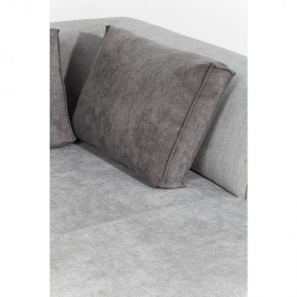 Corner Sofa Infinity Boston Right Grey 237cm Kare Design