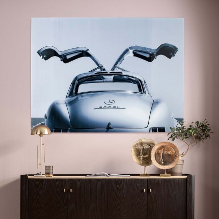 Picture Glass Oldtimer Back 120x160cm Kare Design