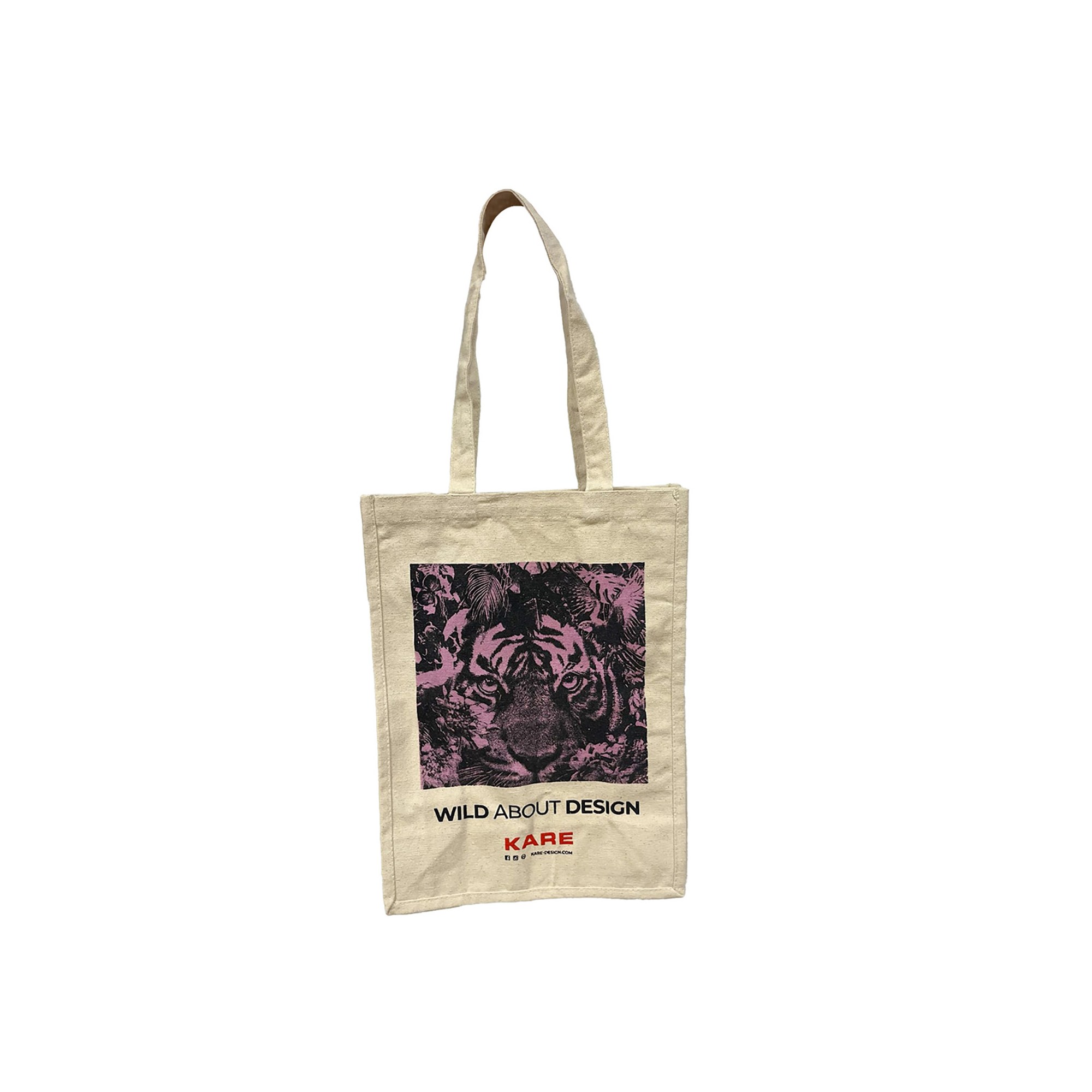 Coton bag Wild About Design 30x40cm Kare Design