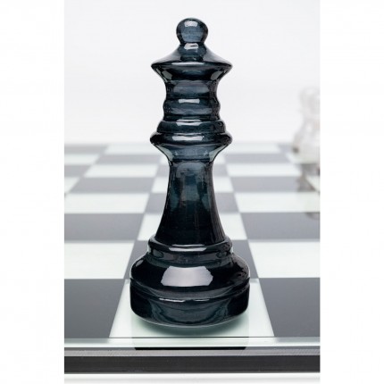 Chess Game transparent 60x60cm Kare Design