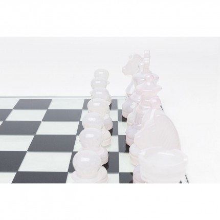 Chess Game transparent 60x60cm Kare Design