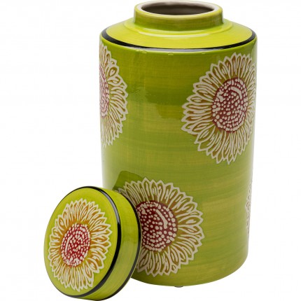 Box Big Bloom green 27cm Kare Design