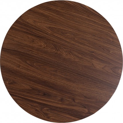 Table Top Schickeria walnut Kare Design