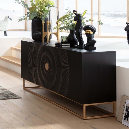 Sideboard Madeira black Kare Design