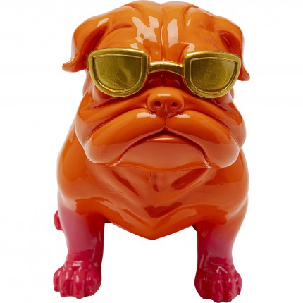 Déco Fashion bouledogue 17cm orange Kare Design