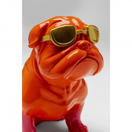 Déco Fashion bouledogue 17cm orange Kare Design