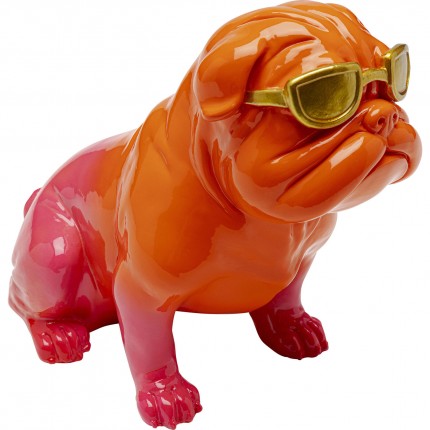 Déco Fashion bouledogue 17cm orange Kare Design