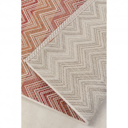 Carpet Zigzag red 330x230cm Kare Design