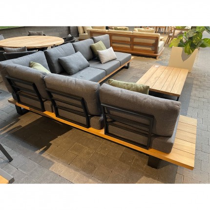 Gescova grey anthracite Valdez garden furniture set