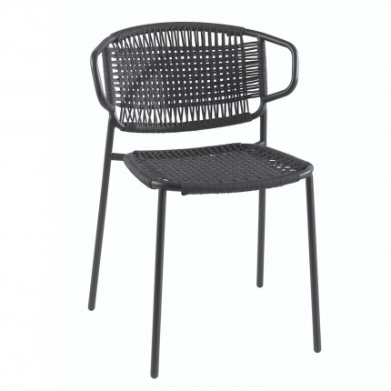 Gescova Forli black garden chair