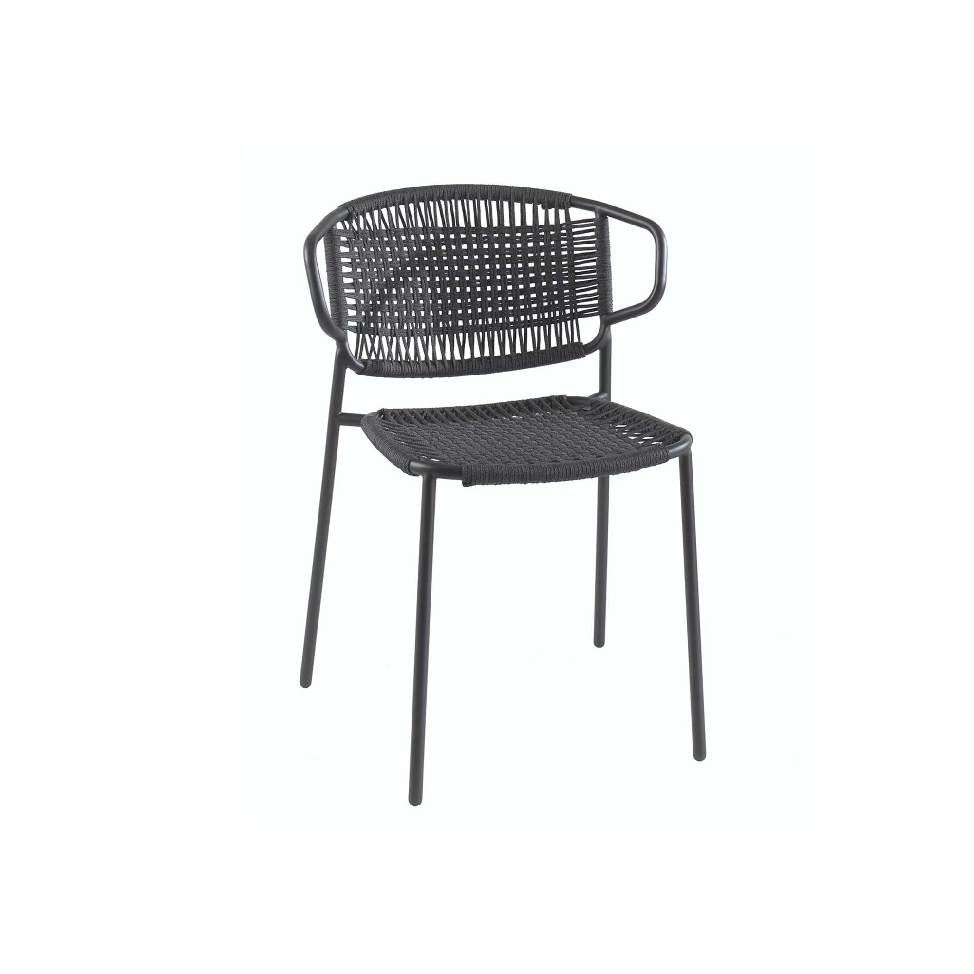 Gescova Forli black garden chair