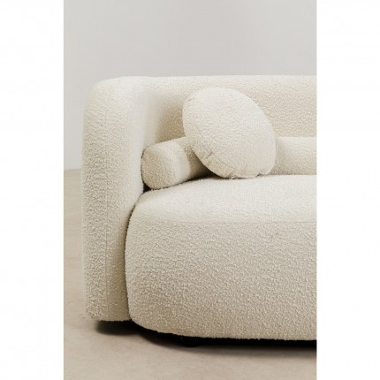 Sofa Kelly Boucle 3-Seater Cream Kare Design