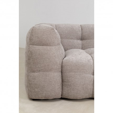 Sofa Salamanca 3-seater grey Kare Design