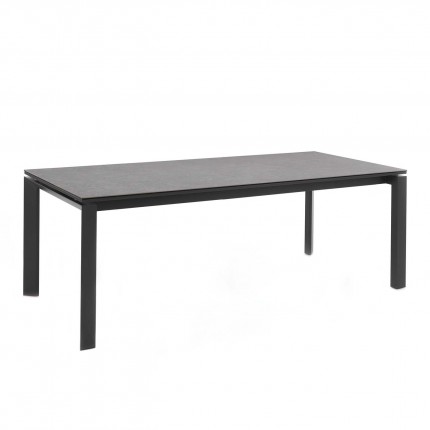 Extension outdoor table Bettini 280x100cm black Gescova