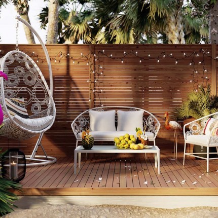 Outdoor Sofa Ibiza White Kare Design