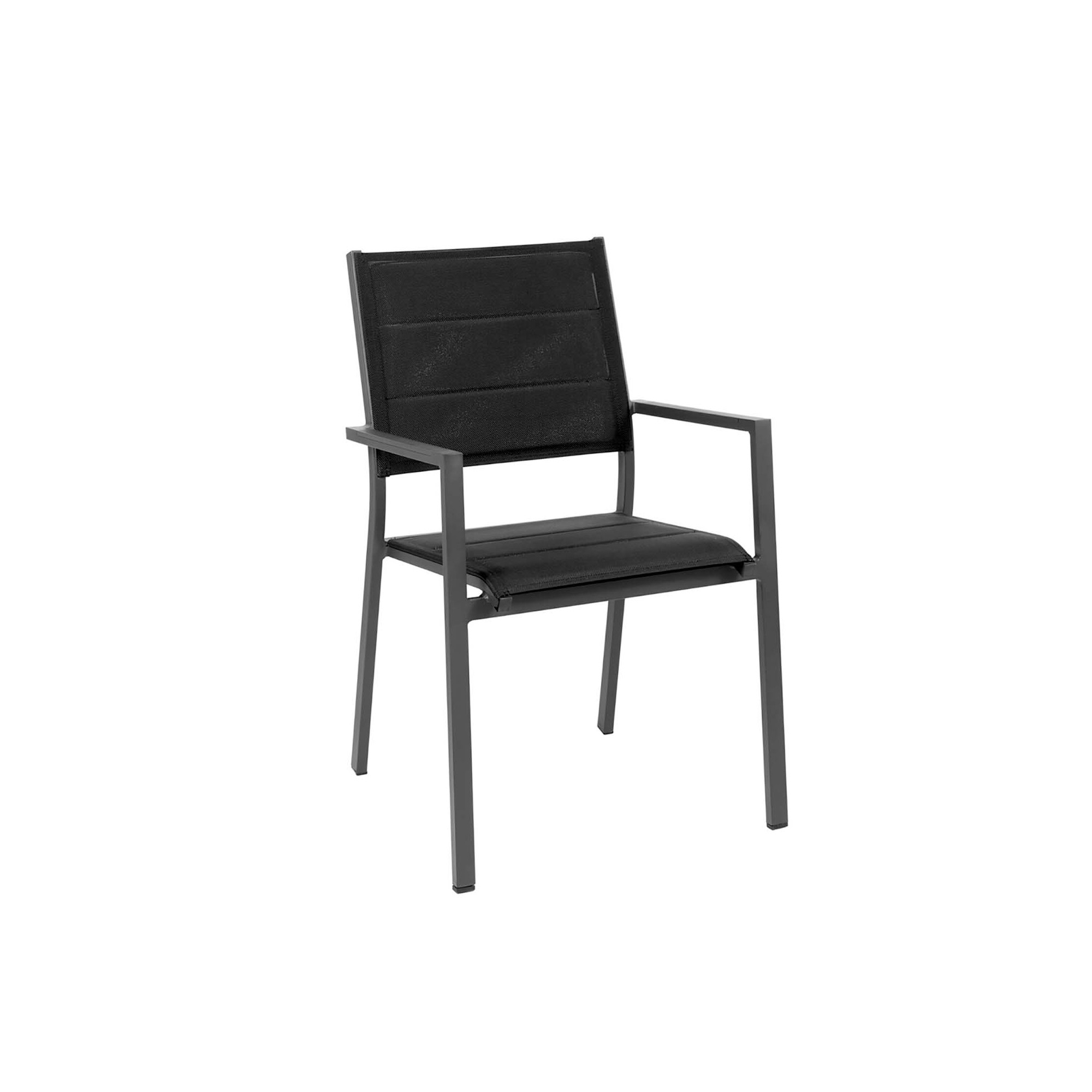 Gescova black Capri garden chair