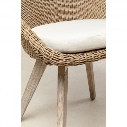 Chaise de jardin avec accoudoirs Mahalo Kare Design