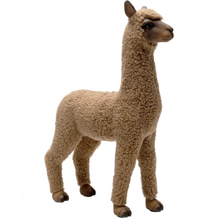 Deco alpaca 38cm brown Kare Design