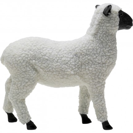 Deco lamb 28cm white Kare Design