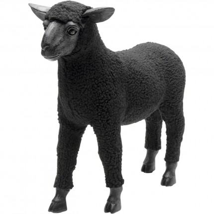 Deco lamb 37cm black Kare Design