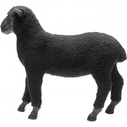 Deco lamb 37cm black Kare Design