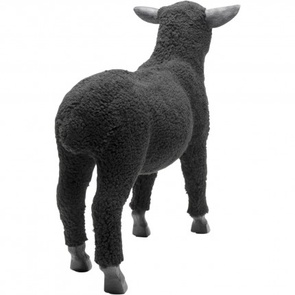 Deco lamb 37cm black Kare Design