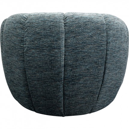 Swivel Armchair Fiori blue Kare Design