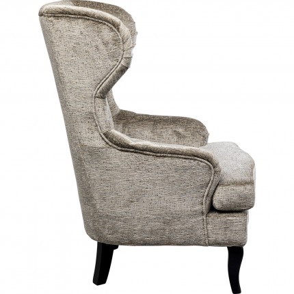 Armchair Granny grey Kare Design