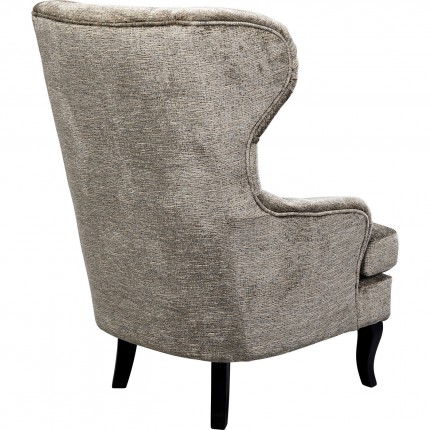 Armchair Granny grey Kare Design