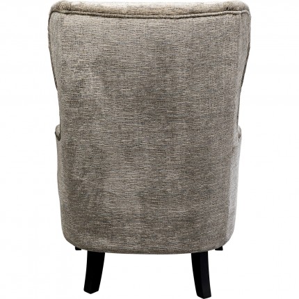 Armchair Granny grey Kare Design