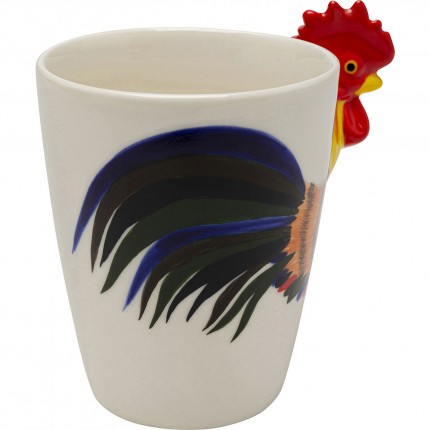 Mug rooster (4/set) Kare Design