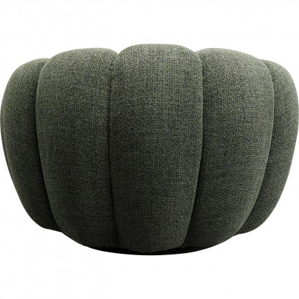 Swivel Armchair Peppo Bloom Melange green Kare Design