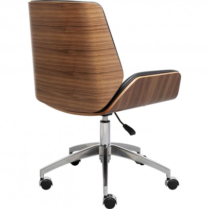 Swivel Office Chair Rouven black Kare Design