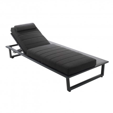 Gescova Barcelona anthracite grey sunlounger