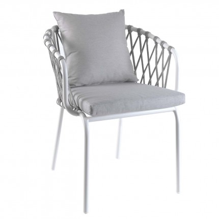 copy of Chaise avec accoudoirs Eden gris anthracite Gescova