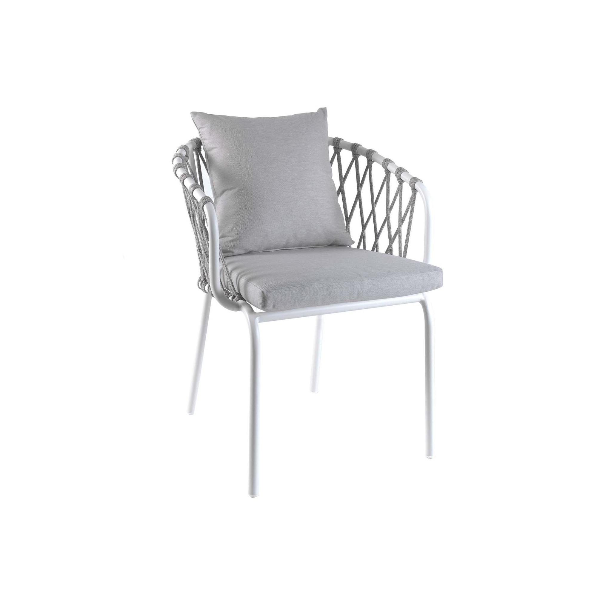 copy of Chaise avec accoudoirs Eden gris anthracite Gescova