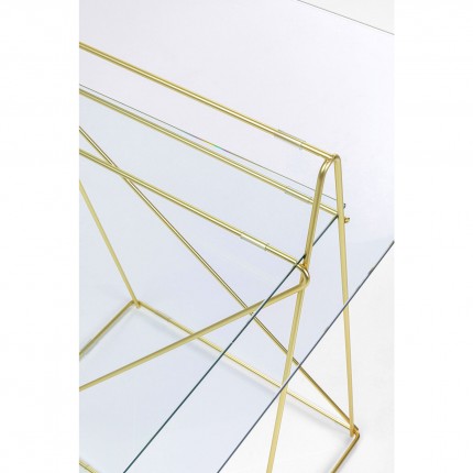 Desk base Polar gold (2/set) Kare Design