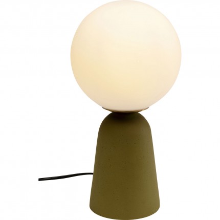 Table Lamp Bollie green Kare Design